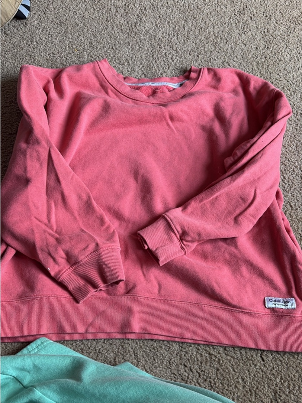 Calvin Klein Pink Crewneck Sweatshirt